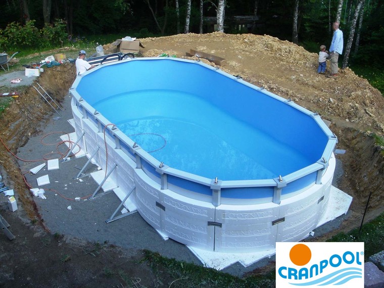 Stavba bazénu Cranpool